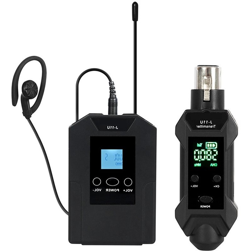 In Ear Monitors For Singers - | ポータブル | J-11U ワイヤレス・インイヤーモニター。ステレオ、ステージリターン、周波数選択機能を搭載。歌手、ギター、スタジオ、バンドのパフォーマンスに最適。