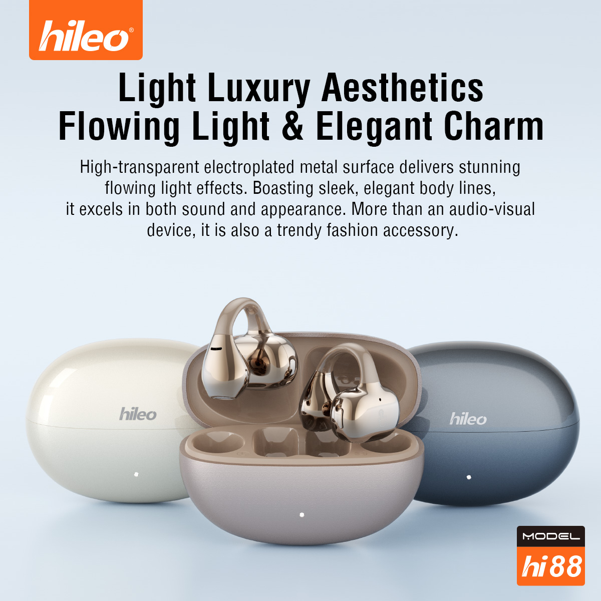 Type C Wired Earphones With Mic - Hi88 AIアシスタント搭載、オンイヤー型スマート翻訳イヤホン、Bluetooth V6.0、スポーツ用ヘッドホン、AIノイズリダクション、360度ドルビーアトモス対応ヘッドセット