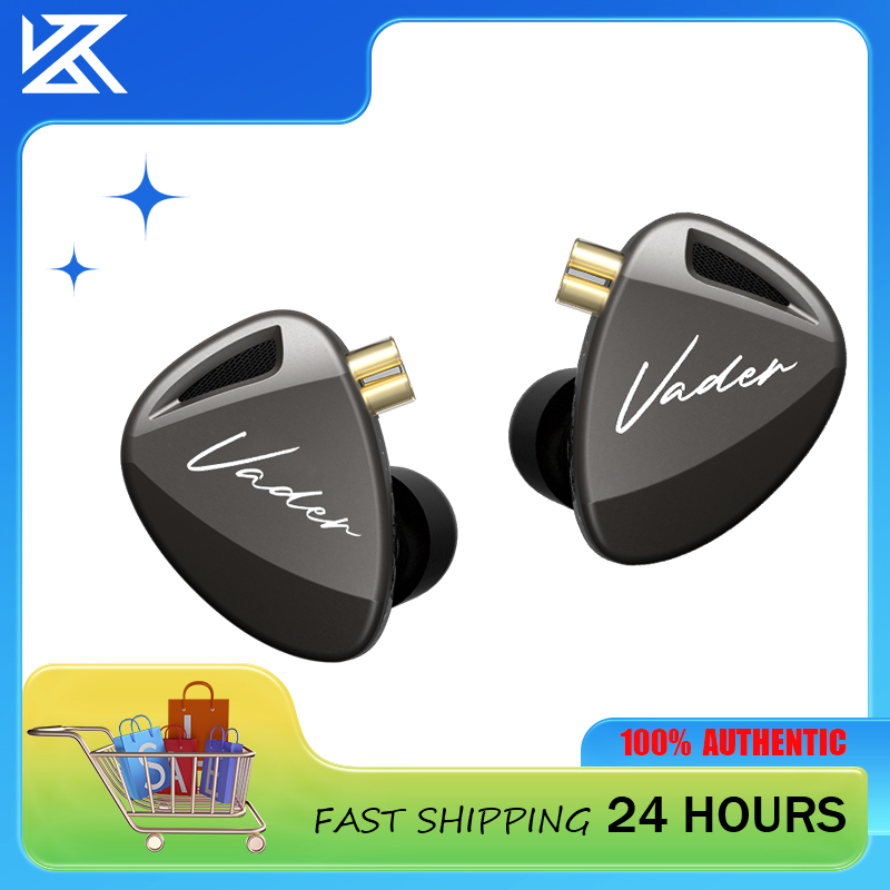 In Ear Monitors For Singers - KZ Vader 3 ダイナミックドライバー搭載イヤモニ、トリプル8mmドライバー、4段階調整スイッチ、0.75mm 2ピンケーブル、3.5mm HiFi。