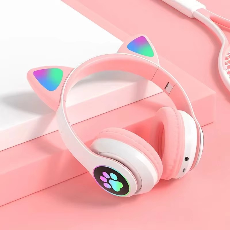 JST-28 ワイヤレスヘッドフォン猫耳 Bluetooth - Anc Wireless Over Ear Headphones のレビューと価格