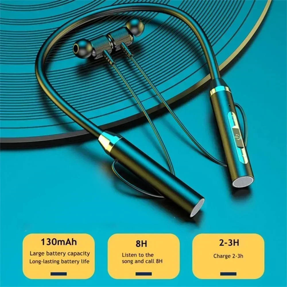ワイヤレスヘッドホン Bluetoothネックバンド式磁気ヘ - Magnetic Neckband Sports Earphones のレビューと価格