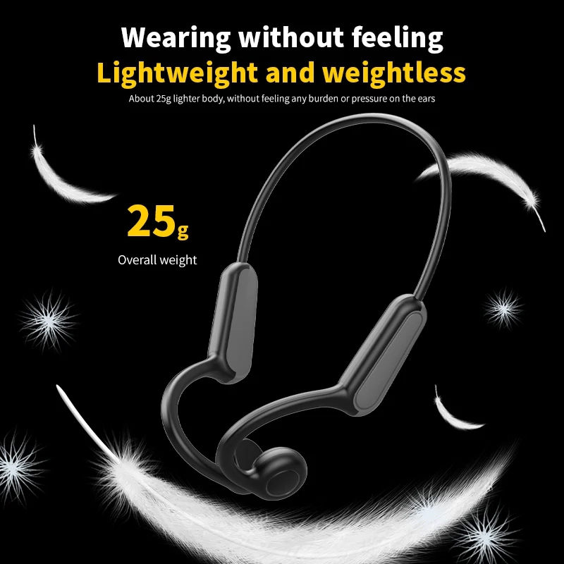 骨伝導IPX5ヘッドホン Bluetooth 5.4 防水ワ - Bone Conduction Running Headphones のレビューと価格