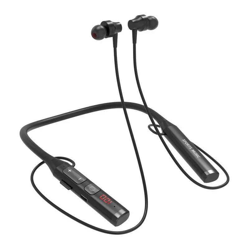 磁気ネックバンド Bluetooth イヤホン スマートボタ - Magnetic Neckband Sports Earphones のレビューと価格