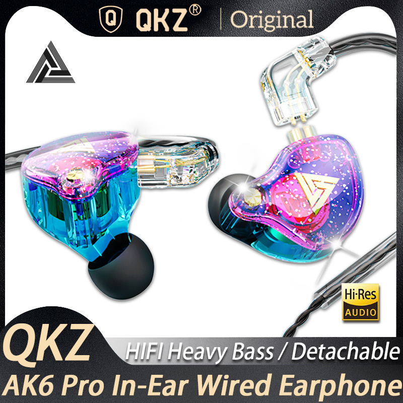 QKZ オリジナル AK6 プロ EDX プロインイヤーモニ - In Ear Monitors For Singers のレビューと価格