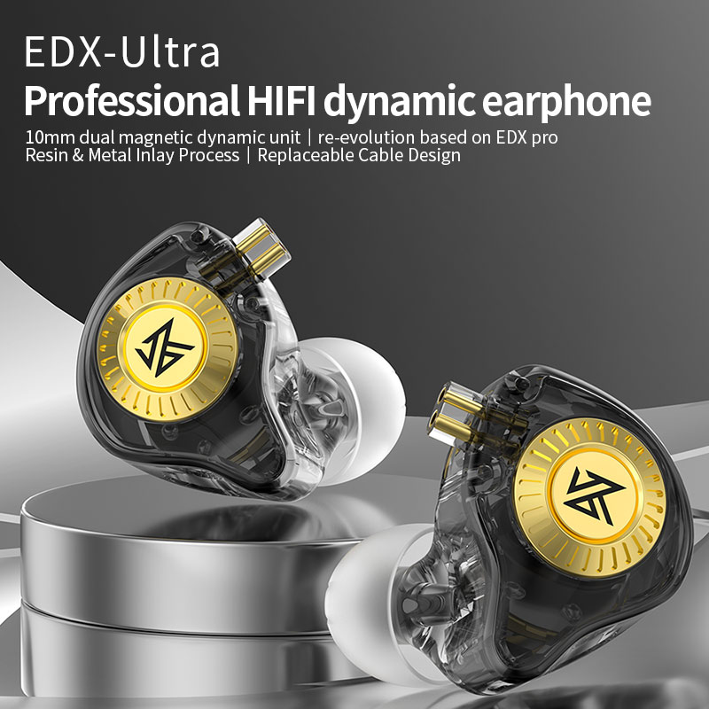 KZ EDX-Ultra 有線Hi-Fiヘッドセット ダイナ - In Ear Monitors For Singers のレビューと価格